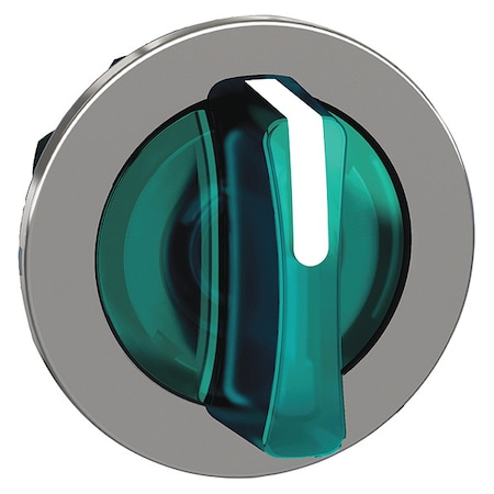 ShortHandSelectSwtch, Illum, Grn, 3Pos, 30mm MPN:ZB4FK1533
