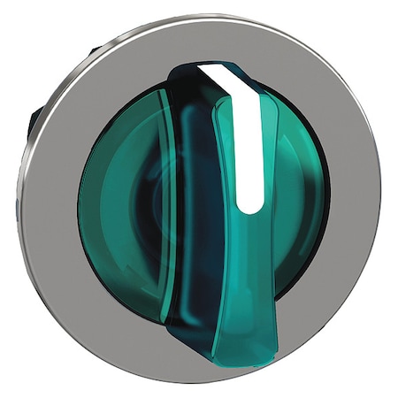 ShortHandSelectSwtch, Illum, Grn, 3Pos, 30mm MPN:ZB4FK1733