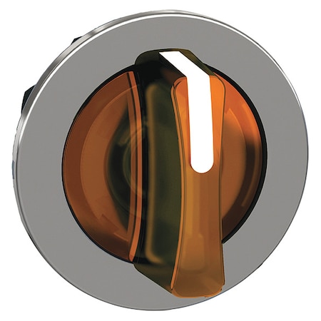 ShortHandSelectSwtch, Illum, Org, 3Pos, 30mm MPN:ZB4FK1753