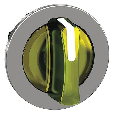 ShortHandSelectSwtch, Illum, Ylw, 3Pos, 30mm MPN:ZB4FK1783