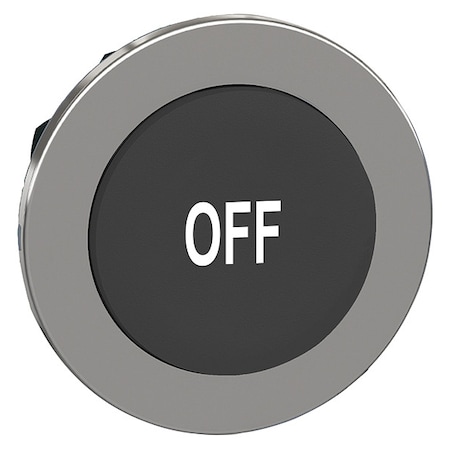 Pushbutton Head, 30 mm, Black MPN:ZB4FL235