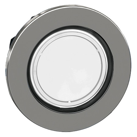 Pilot Light Head, White, LED, 30 mm MPN:ZB4FV013