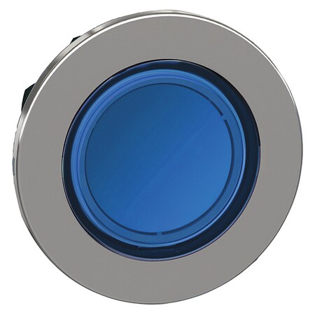 Pilot Light Head, Blue, LED, 30 mm MPN:ZB4FV063