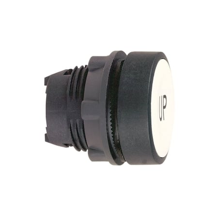 Push Button Operator, Flush, Momentary Action, Not Applicable Release, Non-Illuminated, White MPN:ZB5AA343