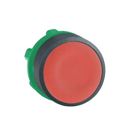 Push Button Operator, Flush, Momentary Action, Not Applicable Release, Non-Illuminated, Red MPN:ZB5AA4