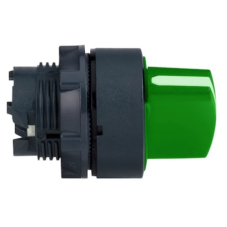 ShortHandleSelectorSwitch, Grn, 3Pos, 22mm MPN:ZB5AD303