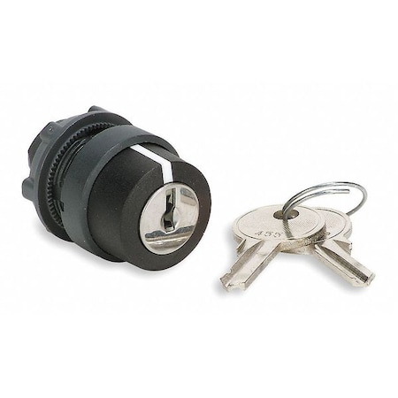 Non-Illum Selector Swtch, 22mm, 3 Pos, Keyd MPN:ZB5AG09