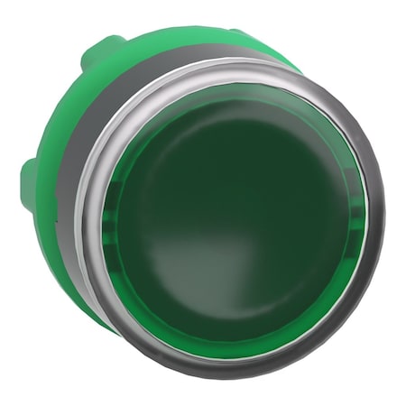 Illuminated Push Button Operator, 22 mm, Green MPN:ZB5AH033