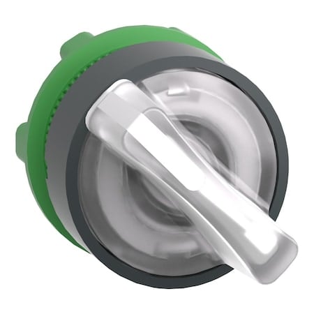 ShortHandSelectSwtch, Illum, Wht, 2Pos, 22mm MPN:ZB5AK1213
