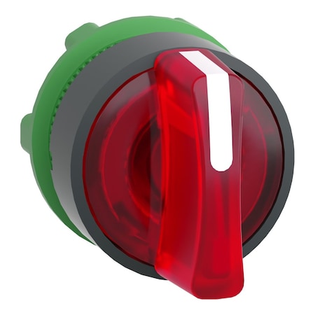 ShortHandSelectSwtch, Illum, Red, 3Pos, 22mm MPN:ZB5AK1543