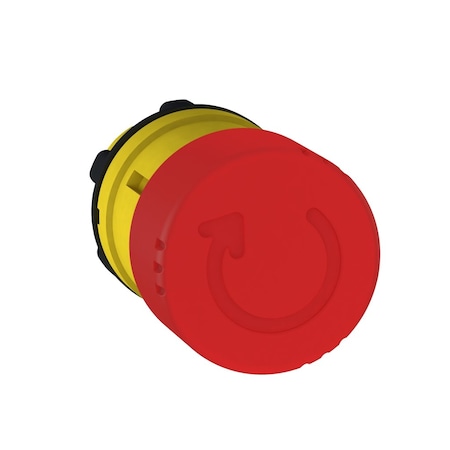 Push Button operator, 22 mm, Red MPN:ZB5AS834