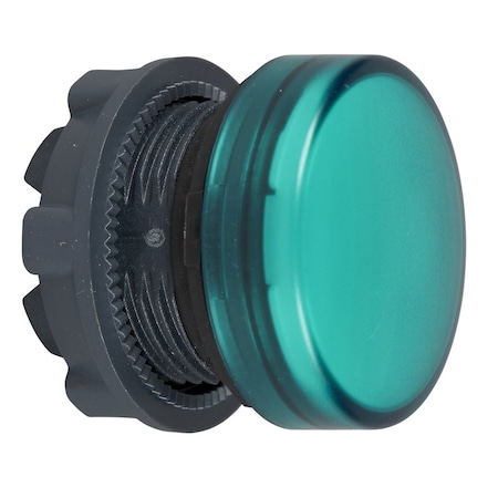 PilotLightHead, Green, Incandescent, 22mm MPN:ZB5AV03