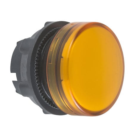 PilotLightHead, Yellow, Incandescent, 22mm MPN:ZB5AV05
