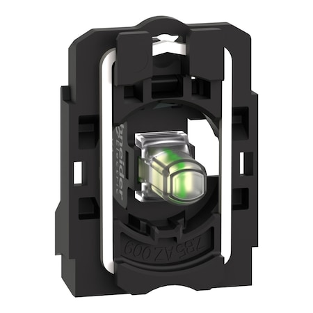 Complete body light block assembly, Harmony XB5, plastic, universal LED, body fixing collar, 230.240V AC MPN:ZB5AVM1