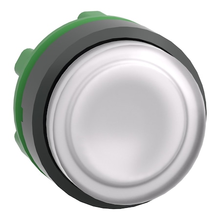 Push Button Operator, Extended, Momentary Action, Push Release, Illuminated, White MPN:ZB5AW113