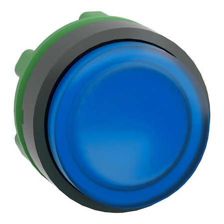 Illuminated Push Button Operator, 22 mm, Blue MPN:ZB5AW163