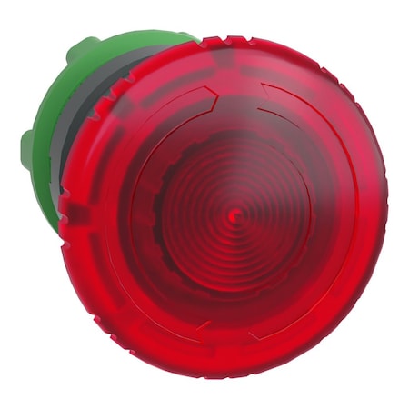 Illuminated Push Button Operator, 22 mm, Red MPN:ZB5AW743