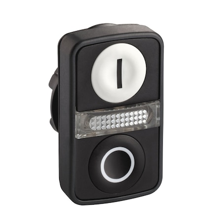 Push Button Operator, Flush, Momentary Action, Not Applicable Release, Illuminated MPN:ZB5AW7A1721