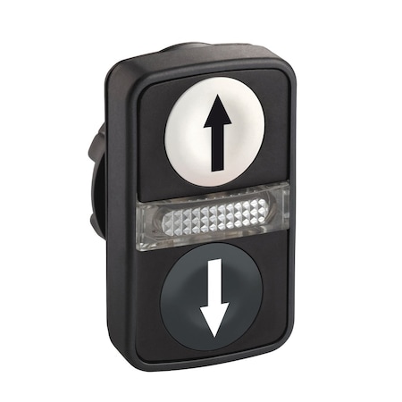 Push Button Operator, Flush, Momentary / Momentary Action, Not Applicable Release, Illuminated MPN:ZB5AW7A1724