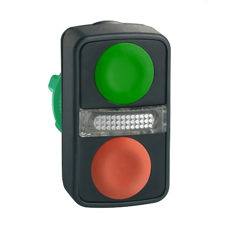 Push Button Operator, Flush, Momentary Action, Not Applicable Release, Illuminated MPN:ZB5AW7A3740