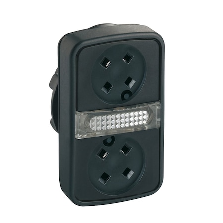 Push Button Operator, Flush, Momentary / Momentary Action, Not Applicable Release, Illuminated MPN:ZB5AW7A9