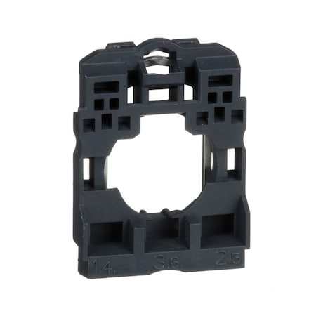 Mounting Base, 22 mm, Black, Plastic MPN:ZB5AZ009
