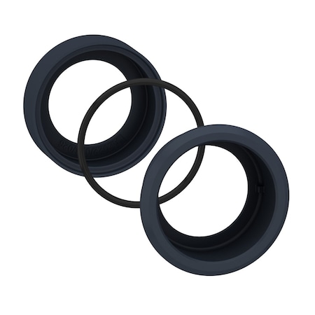 Flush Mounting Kit, 22 mm, Black MPN:ZB5AZ021
