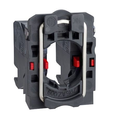 Complete body/contact assembly, Harmony XB5, XB4, single contact block with body/fixing collar 2NC plug in connector MPN:ZB5AZ1044