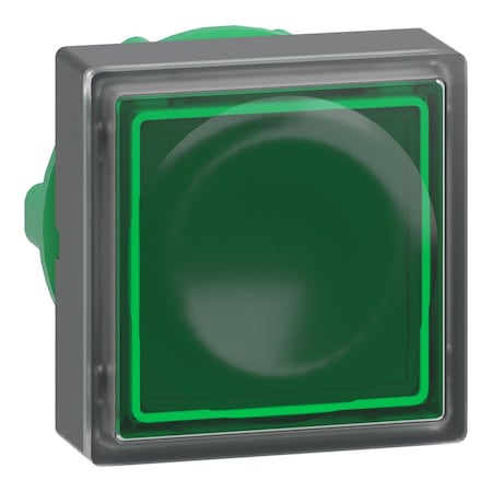 Illuminated Push Button Operator, 22 mm, Green MPN:ZB5CW333
