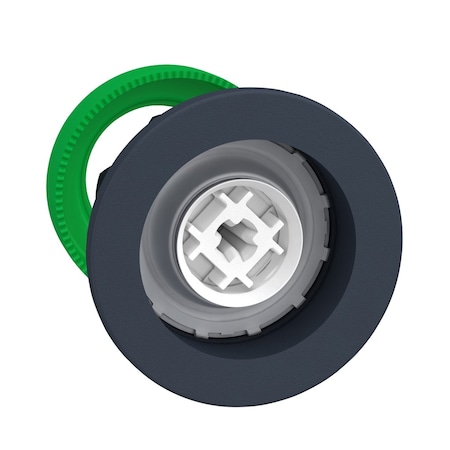 Antimicrobial Flush mounted push button head, Harmony XB5, plastic, without cap, 30mm, spring return MPN:ZB5FA0