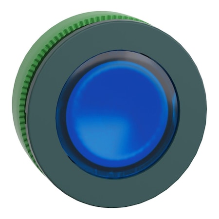 Push Button Operator, Flush, Maintained / Momentary Action, Push Release, Blue MPN:ZB5FA68