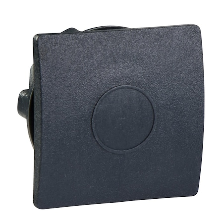 Blanking plug, Harmony XB5, black, square, for 22mm hole MPN:ZB5SZ5
