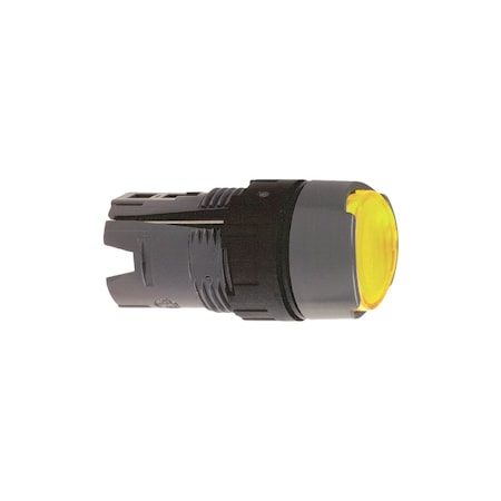 Push Button Operator, Flush, Momentary Action, Not Applicable Release, Illuminated, Yellow MPN:ZB6AW5