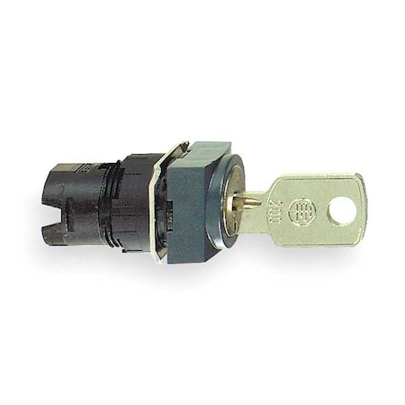 Non-Illum Selector Swtch, 16mm, 3 Pos, Keyd MPN:ZB6CGH
