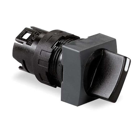 ShortHandleSelectorSwitch, Blk, 3Pos, 16mm MPN:ZB6DD23