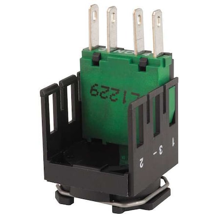 Contact Block, Black, 1NO, 16 mm, ZB6 MPN:ZB6Z1B
