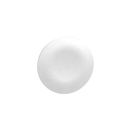 White cap unmarked for rectangular multiple-headed pushbutton, 22 MPN:ZBA71