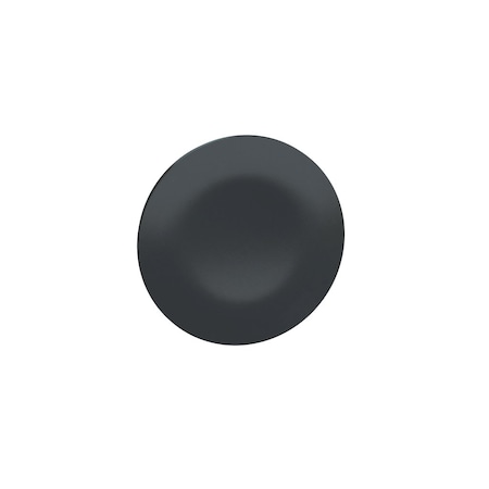 Black cap unmarked for rectangular multiple-headed pushbutton, 22 MPN:ZBA72