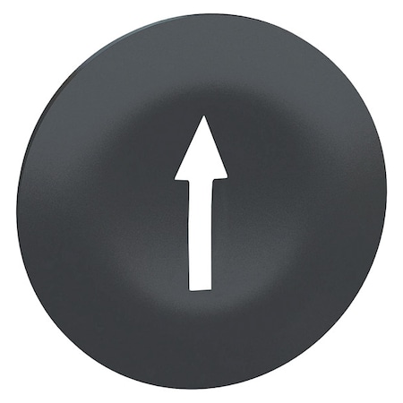 Push Button Head, Marked, 22mm, Black MPN:ZBA7235