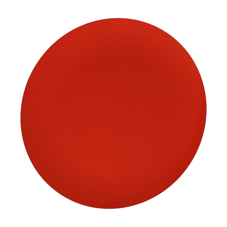 Antimicrobial plain cap, Harmony XB5, Harmony XB4, red, for flush mounted push button MPN:ZBAF4