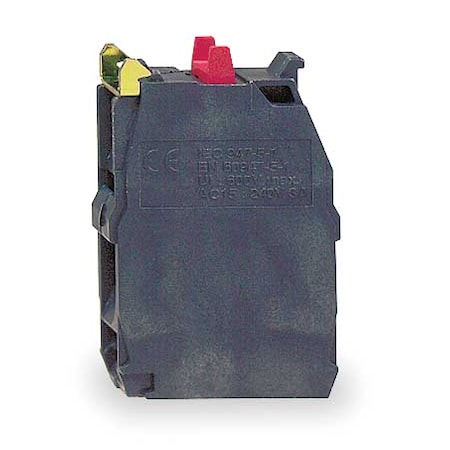 ContactBlock, Black, 2NC, 22mm, ZB4, ZB5 MPN:ZBE204