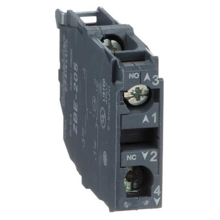 Contact Block, 1NO + 1NC Slow Break, 22mm MPN:ZBE205