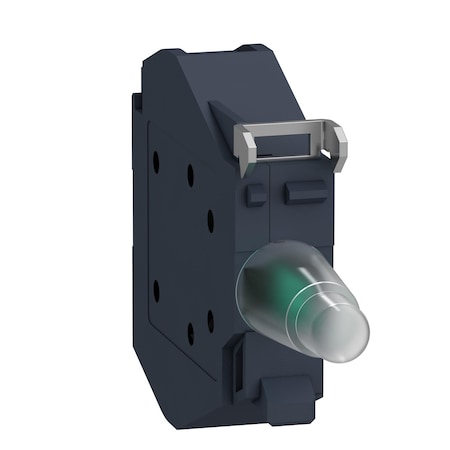 Light block, Harmony XB4 - ATEX D, white, integral LED, 24.254V AC/DC MPN:ZBVBM1GEX