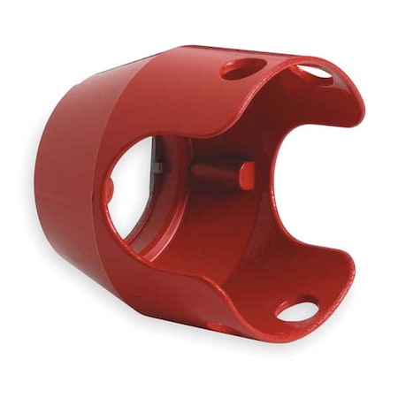 PushbuttonGuard, 22mm, Metal, Plastic, Red MPN:ZBZ1604