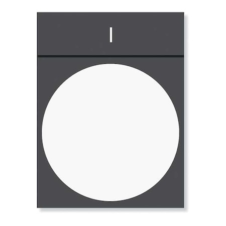LegendPlateHolder, Plastic, Gray, 22mm MPN:ZBZ33