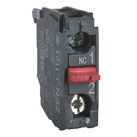 Contact Blocks, Black, 22 mm Connection MPN:ZENL1121TQ