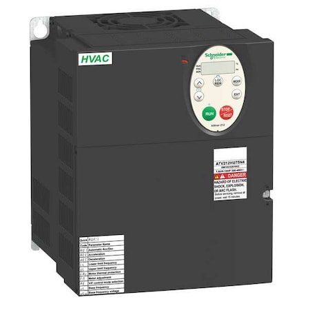 Variable Frequency Drive, 15 HP, 400-480V, Altivar 212 AC Drive MPN:ATV212HD11N4