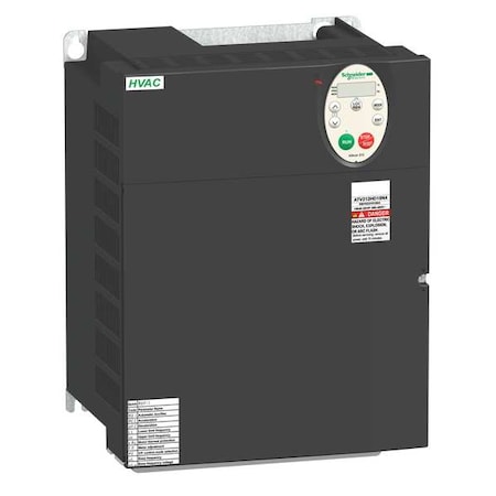 Variable Frequency Drive, 25 HP, 400-480V, Altivar 212 AC Drive MPN:ATV212HD18N4