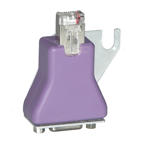 CANopen adaptor for converting SUB-D to RJ45 - 1 male SUB-D - 1 male RJ45 MPN:VW3CANA71