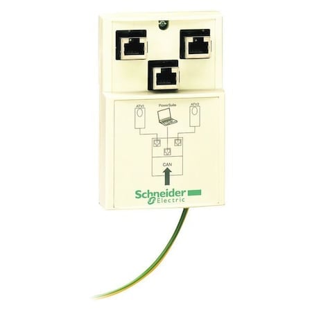 Junction Box, For Use With All ATV Drives MPN:VW3CANTAP2